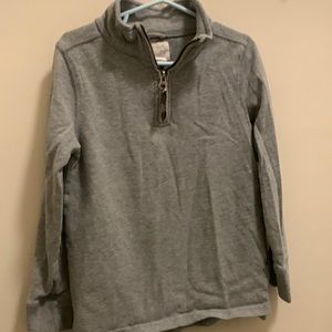 Gray long sleeves top